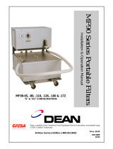 Dean Dean MF90 Portable Filters (Prior To May 2002) User manual