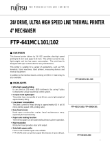 Fujitsu FTP-641MCL101/102 User manual