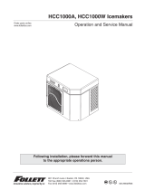 Follett HCD1000N Operation And Service Manual
