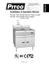 Pitco PE14D/RS14  User manual