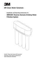 3M 3MRO401 Installation And Operating Instructions Manual
