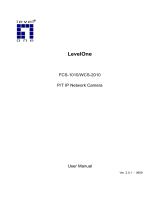 LevelOne FCS-1010 User manual