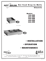 Alto-Shaam 400-HW Installation, Operation and Maintenance Manual