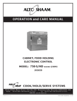 Alto-Shaam HALO HEAT 750-S/HD Operation And Care Manual