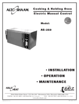Alto-Shaam Halo Heat AS-250 Installation, Operation and Maintenance Manual