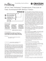 Heatcraft Grasslin DTSZ Defrost Timer Operating instructions