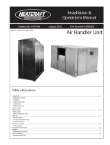 Heatcraft Air Handler Operating instructions