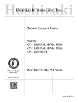 Hoshizaki KM-1340MAH User manual