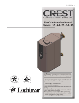 Lochinvar Crest 5.0 User manual