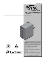 Lochinvar SYNO 1 User's Information Manual