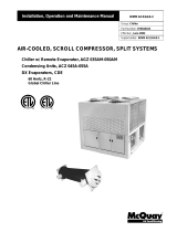 McQuay AGZ 040AM Installation, Operation and Maintenance Manual