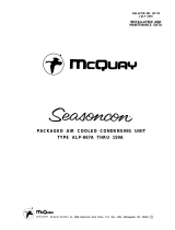 McQuay seasoncon ALP-159A Installation And Maintenance Data