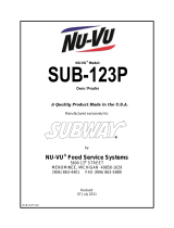 Nu-Vu SUB-123P Owner's manual