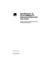 3com Fast EtherLink XL PCI 10/100BASE-TX User manual