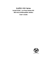 ADLINK Technology NuPRO-590 Series User manual