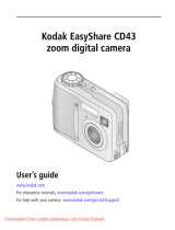 Kodak EasyShare CD33 User manual
