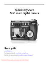 Kodak Z730 - EASYSHARE Digital Camera User manual