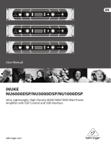Behringer NU3000DSP User manual