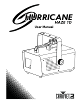 CHAUVET DJ Hurricane Haze 1D User manual