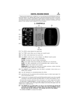 Behringer DR600 Digital Reverb User manual