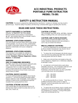 ACE 73-201 Safety & Instruction Manual