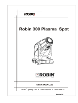 Robe Robin 300 Plasma Spot User manual