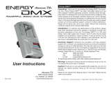 ADJ Energy DMX User manual