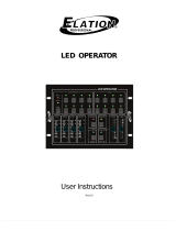 American DJ LED Operator User manual