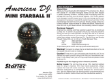 ADJ Mini Starball User manual
