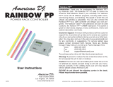 ADJ Rainbow Tube PP User manual