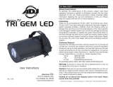 ADJ Tri Gem LED User manual