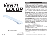 American DJ Verti Color User manual