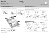 Sony DAV-FZ900KW Quick start guide