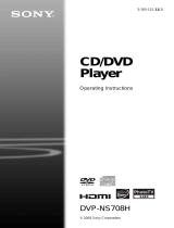 Sony DVP-NS708H User manual
