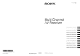 Sony STR-DA5500ES Owner's manual