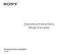 Sony TA-A1ES Owner's manual