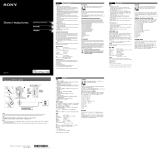 Sony MDR-1R User manual