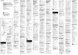 Sony ICF-CD837 User manual