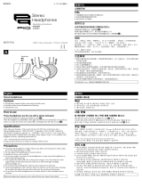 Sony MDR-PQ3 User manual