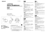 Sony MDR-V900HD Operating instructions