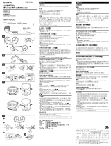 Sony MDR-AS50G Operating instructions
