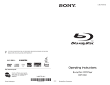 Sony 3-452-775-11(1) User manual