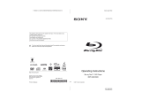Sony BDP-S380 User manual
