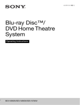 Sony BDV-N890W Owner's manual