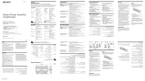 Sony XM-ZR4A Operating instructions