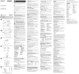 Sony RDP-NWG400B Operating instructions