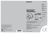 Sony DSLR-A700Z Operating instructions