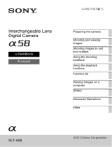 Sony SLT-A58Y User manual