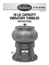 Eastwood 18 lb Vibratory Tumbler Operating instructions