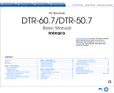 Integra DTR-50.7 Owner's manual